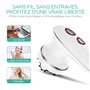 VOYOR Appareil de Massage Anti Cellulite Electrique Massage Cellulite Masseur pour Tete Dos Pied Visage Cervicale avec 3 Têtes M