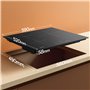 CIARRA Plaque de Cuisson à Induction Encastrable - 3 Foyers - 6200W - Fonction Boost - Commande Tactile - 9 Niveaux de Puissance