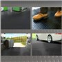 uyoyous Tapis de sol en caoutchouc 100 x 500 cm - Antidérapant - Revêtement de sol en caoutchouc - Protection de sol - Pour gara