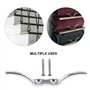 Create idea 4pcs 4,5 Pouces Crochets de Taquets de Corde en Acier Inoxydable 316 pour Accessoires de Bateaux Attache d'arrimage 
