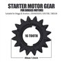 be in your mind 5pcs Pignon de Démarreur à 16 Dents Compatible pour B&S 693059 695708 280104
