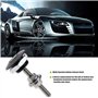 Be In Your Mind 2x Loquet à Dégagement Rapide 30mm Mini Capot Clip Kit Bouton Poussoir en Alliage d'aluminium pour Voiture Pare-