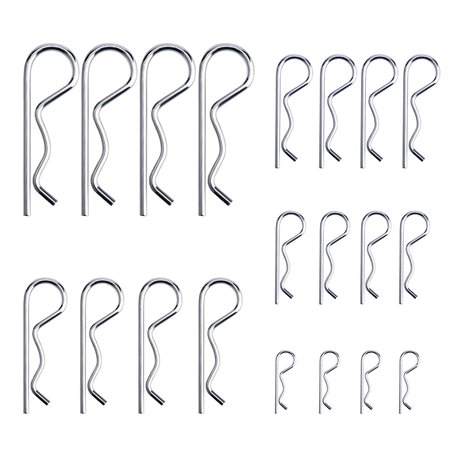 LUTER 20 Pièces R Clips Goupilles de Retenue