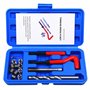 BestsQ kit de réparation de Filetage de Type Helicoil 15 pièces M10x1.0MM