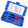 BestsQ kit de réparation de Filetage de Type Helicoil 15 pièces M10x1.0MM