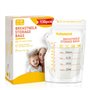 BURNNOVE Sachet Conservation Lait Maternelle 250ml Lot de 130 Sac Congelation Lait Maternelle sans BPA Pré-stérilisés Sac de Sto