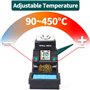 YIHUA 982-III Kit de station de soudage de précision compatible avec C245 - Livré avec 3 embouts de fer à souder C245, fil à sou