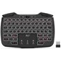 Rii Mini Clavier sans Fil 2.4 GHz - Touchpad Ergonomique pour PC