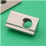 Create idea 100x Roll-in M8 T-Nuts Profil en Acier au Carbone Écrous à Fente en T Écrou à Billes 8 Adapté Aux Profilés en Alumin