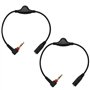The Lord of the Tools Lot de 2pcs Câbles d'extension Audio 3