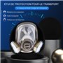 Trudsafe Masque Respiratoire avec Étui Rigide pour Pulvérisation, Vapeurs Organiques et Poussière. Inclut Masque Anti-Poussière,