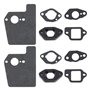 be in your mind Kit de 2pcs Joints d'isolateur de Carburateur Compatible avec Honda GCV160 GCV160A GCV160LA GCV160LAO GCV160LE P
