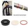 Create idea Kit de Joint Anti-poussière pour Fourche Avant de VTT - 32 mm - Durable - Absorbe l'huile - en Mousse - Faible Frict