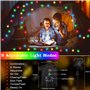 8 Modes IP65 Étanche Lumiere Solaire Exterieur