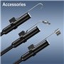 Ennovor Camera Endoscopique Accessoires, Miroir*1 Crochet*1 Aimant*1, Détection des Défaillances et Gadgets pour Nettoyage des C