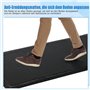 Tapis anti-fatigue pour postes de travail debout, tapis de travail ergonomique anti-fatigue, 92 x 152 cm, tapis de bureau debout