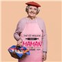 GEBETTER Tablier Cuisine Maman Idée Cadeau “TOUT EST MEILLEUR QUAND MAMAN CUISINE” Rose Cadeau Original pour Noël Fête Mère Anni