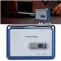 BTER Convertisseur de Cassette en MP3,Lecteur Bluetooth Portable Lecteur Musique Audio vers Numérique avec USB/Écouteur pour Ord