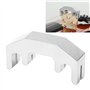Sourdine pour violon, rangement pratique pour violon en métal argenté pour débutants pour violon 1/2 4/4