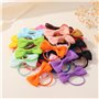 40pcs bébé filles cheveux arcs élastiques à cheveux serre-tête élastique queue de cheval titulaire bande de caoutchouc corde à c