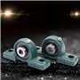Roulement à palier à semelle, UCP205 Roulement à billes monté sur palier à palier de 25 mm, 2 pièces pour diverses machines