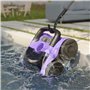 Niya Sonar F2 Robot Aspirateur de Piscine sans Fil par Les créateurs de Dolphin - Nettoyage Fond Uniquement, Durée de Cycle 1h30