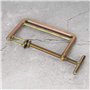 Outils de serrage de ressort de soupape, réparant le compresseur de ressort de soupape solide en alliage d'aluminium fiable et r