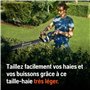 Taille-Haies électrique (Longueur de Lame 50 cm
