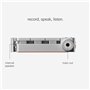 Teenage engineering TP–7 : enregistreur audio portable avec interface audio USB-C, Bluetooth à basse consommation, microphone in