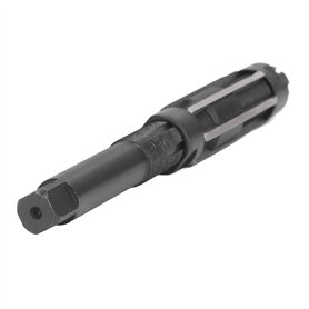 Jeanoko Alésoir à Main à 6 Flûtes 9SiCr Alésoir à Main Réglable en Métal Alésoir de Perçage à Queue Droite 26‑29