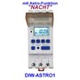 DIW -ASTRO1 Astrotimer AHD16T-U Minuterie numérique astronomique 8 programmes jours/semaines, fonction astronomique « nuit », 1