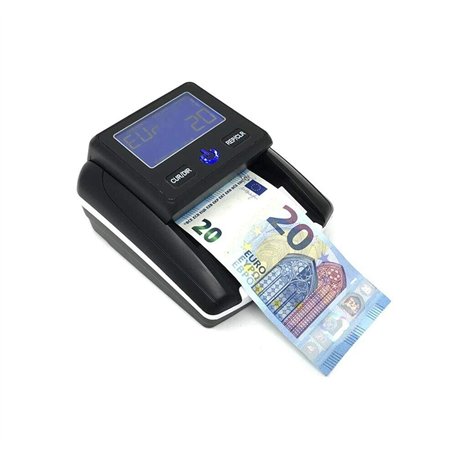 AntDau71 - Détecteur de faux billets mis à jour Compte Argent Vérification Détecte Euro Faux Compte Billets Usb Pour Magasins Ba