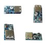 TECNOIOT 5pcs Convertisseur de Tension USB 0.9V-5V à 5V - Module d'Alimentation Booster DC