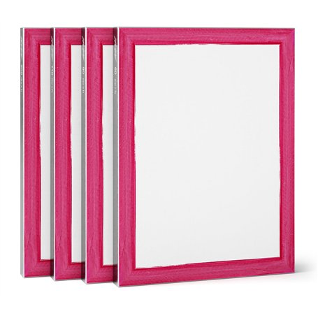 Drysift Lot de 4 tamis à sec avec cadre en aluminium robuste et écran en polyester | Largeur de maille : 60