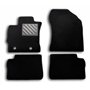 Tapis pour Toyota Auris II à partir de 2013 - Même Hybrid sur Mesure en Moquette Noire