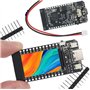 TECNOULAB 1 Carte de développement ESP32 T-Display 1,14 Pouces LCD 16 Mo CH9102F WiFi BT Module