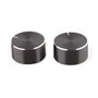 cdhgsh 2 pièces 25x13mm axe D Bouton de potentiomètre Rotatif encodeur contrôle du Volume pour Haut-Parleur amplificateur Audio