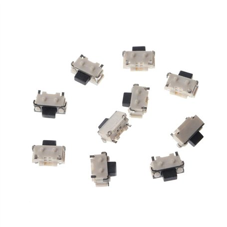 Buwei 10 Pcs / 1 Set Bouton Poussoir Tactile Latéral Micro SMD SMT Tact Switch 2x4x3.5mm