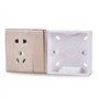 Buwei 86X86 PVC épaississement boîte de jonction Cassette de Montage Mural pour Prise de commutateur Interrupteur de Base boîte 