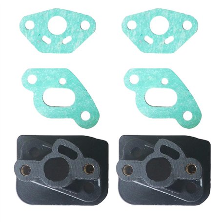 Ocobudbxw 2 pièces 36F / 33 débroussailleuse Adaptateur de connecteur de carburateur de collecteur d'admission