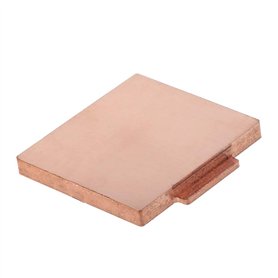 SUCHUANGUANG CPU Cuivre Couverture IHS Refroidissement pour 6700K 7700K 8700K 115x rface Protecteur Alliage