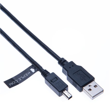Mini-Broche USB Daten Kabel Compatible avec Kodak Easyshare x6490 / DX7440 / DX7590 / DX7630 / CX7310 / CX7330 / CX7430 / CX7525