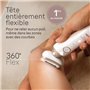Épilateur - BRAUN - Silk Epil 9-011 3D - Tete flexible - Technologie Wet & Dry - 40 pincettes MicroGrip