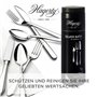 Hagerty Silver Bath Lot de 2 bains de nettoyage pour l'argent avec protection anti-ternissement 580 ml chacun I Nettoyant effica
