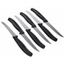 Victorinox Classic Ménagère, 24 Pièces Set de Couverts, pour 6 Personnes, 6 X Couteaux à Steak, 6 X Fourchet tes de Table, 6 X C