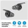 Sennheiser Protections auditives SoundProtex Plus - Protection auditive réutilisable avec 4 filtres interchangeables - Son Haute