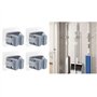 amangul Lot de 4 supports muraux pour balai à franges auto-adhésifs sans perçage