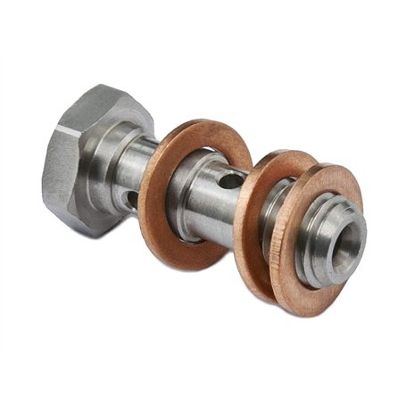 Double vis à tête creuse banjo freins INOX M10 x 1.25mm