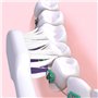 GUM SONIC ORTHO Brosse à dents sonique électrique à piles | Conçue pour les appareils | Douce avec les dents et les gencives | X