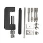 derive chaine moto,Outil Rivetage Chaine Moto Did,Ensemble D'Outils De Rivetage De Chaîne,12 Pièces Ensemble D'Outils De Rivetag